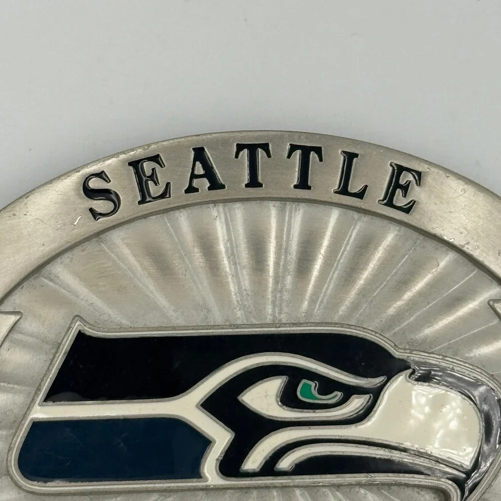 Siskiyou Sports Seattle Seahawks NFL‎ Belt Buckle Vintage 2005 OFB 155